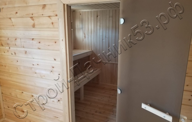 3 Брусовая баня  Б-30, 6х8м, 42 М², Калужская область, г. Жуков (3)